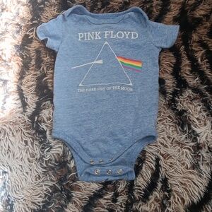 Pink Floyd Baby Blue Onesie